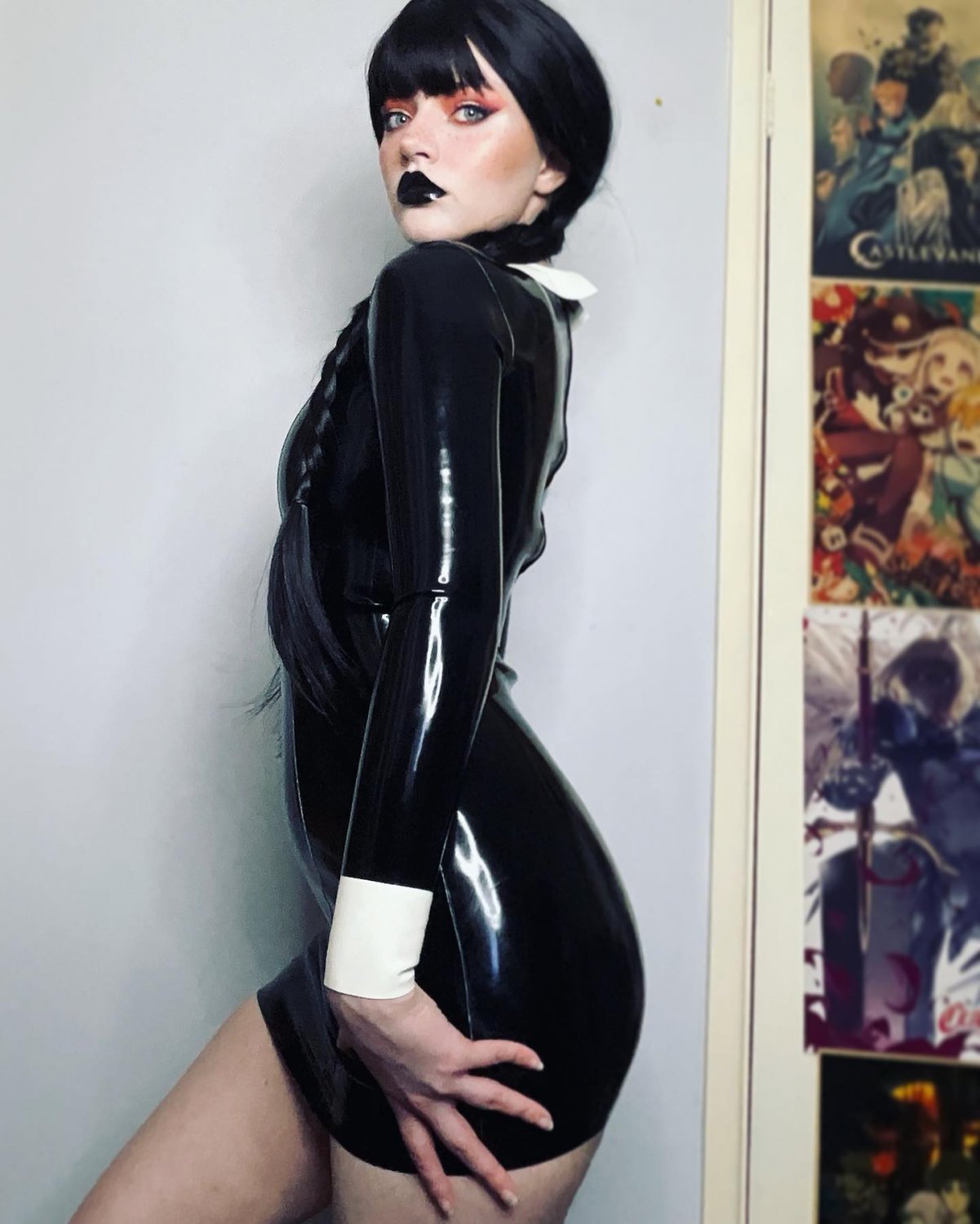 Sexy Latex Girl #JazCfOIP